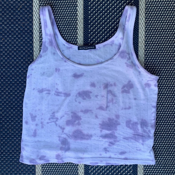 Brandy Melville Tops - LILAC TIE DYE BRANDY TANK 🦄